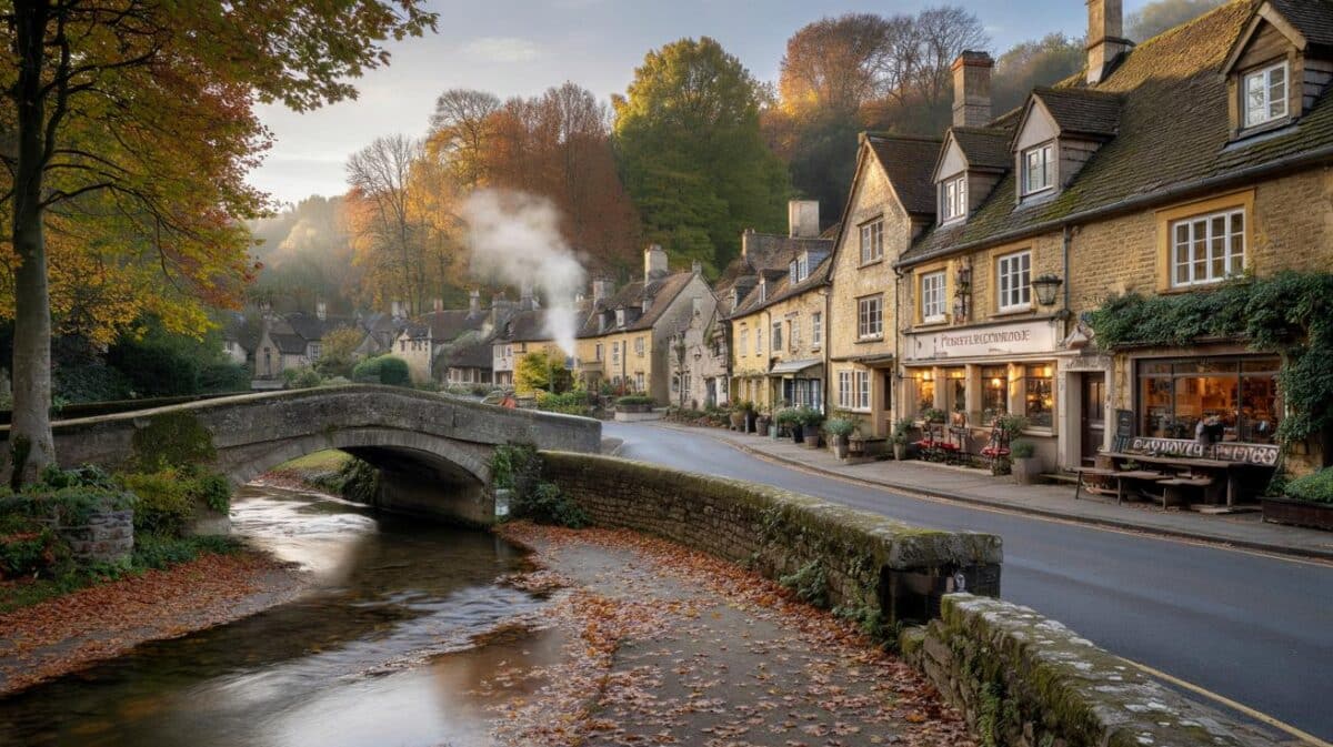 Autumn’s prettiest UK village? 356 locals, 4 cosy pubs and 10 miles from Bath — will you go