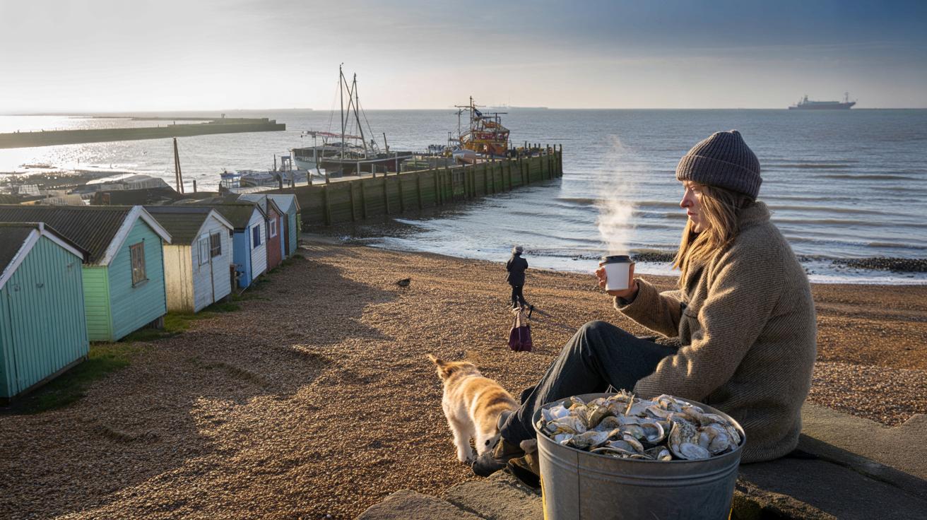 Beautiful seaside town just like Brighton is 'very pretty' in winter and less crowded