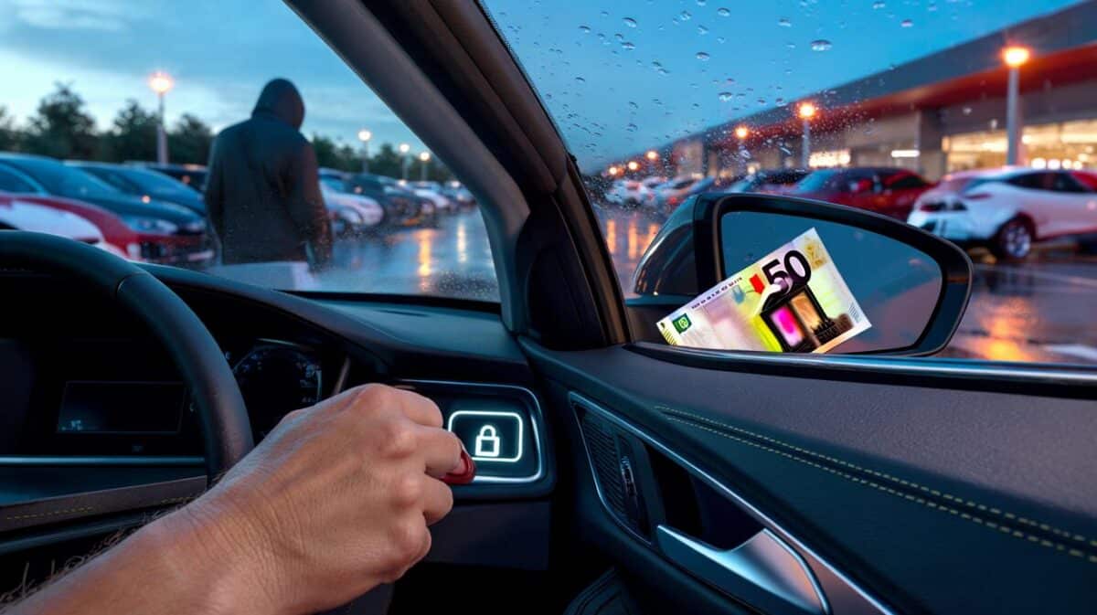 Drivers warned: would you grab a €50 note on your windscreen? 7 risks, 5 steps to stay safe