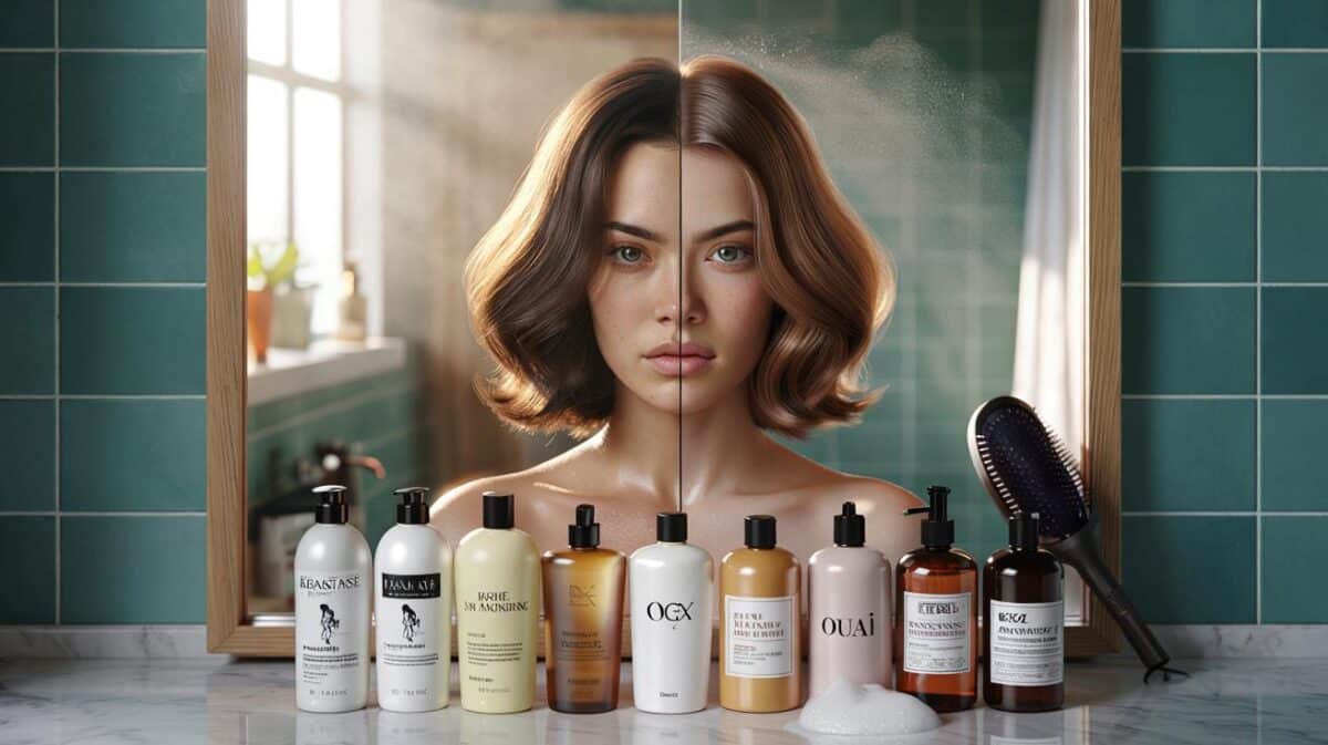 Fine, thinning hair at 7am, big hair by 7:10? 8 shampoos we tried that add 2x body and real lift