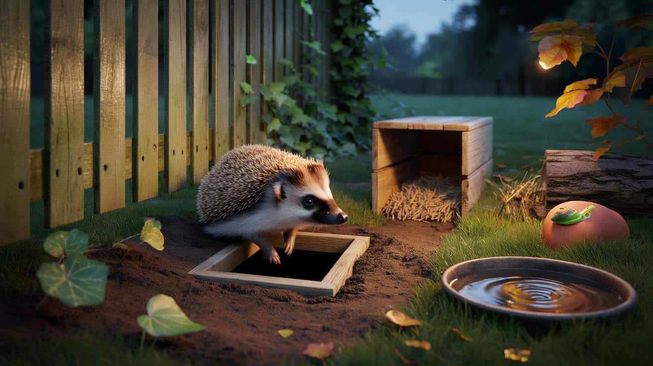 Hedgehogs will flock to your garden with one tiny October tweak: cut a 13cm gap and see 3 big wins