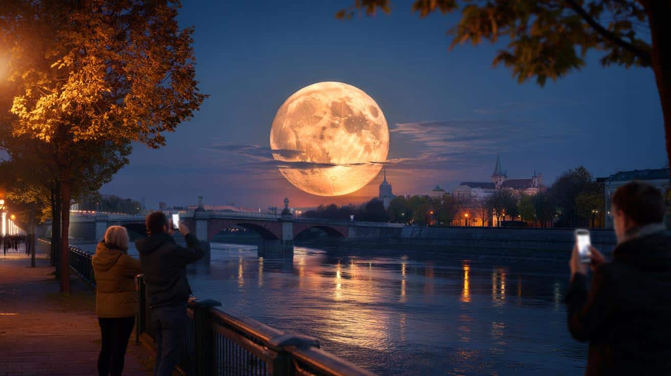 Rare October Harvest Moon to be first supermoon of 2025
