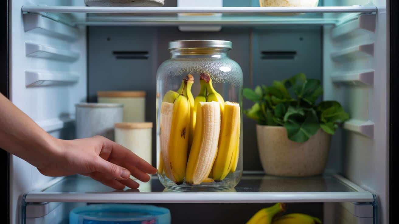 Your bananas can stay fresh for 26 days with one glass jar: will you try the fridge test today?
